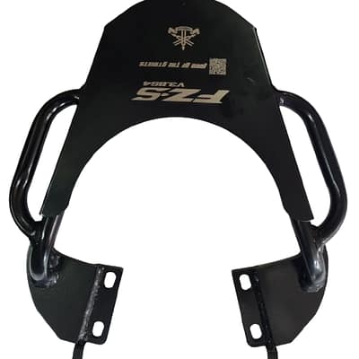 "FZ-S Version 3.0 Back Carrier durable and high-quality motorcycle Accessory for pillion & luggage support."