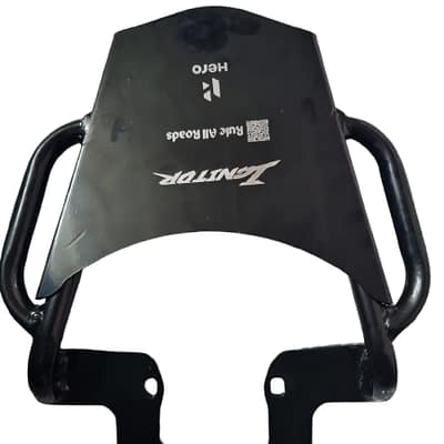 "Hero Ignitor Back Carrier durable and high-quality motorcycle Accessory for pillion & luggage support."