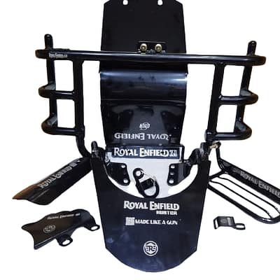 Royal Enfield Hunter 350 Accessories Combo Pack – Complete Protection & Style Upgrade