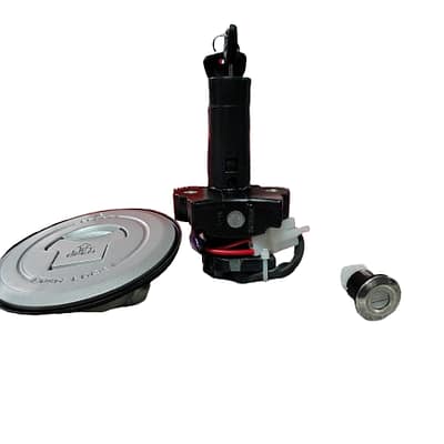 Key and ignition switch set for Hero HF Deluxe 100cc all compatible models