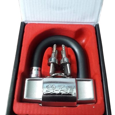 Disk Lock D92 TOP heavy-duty stainless steel lock kit with two keys for toolbox, document box, paper box, and personal storage.
