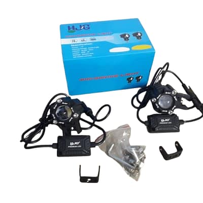 HJC LED Mini Heavy Fog Light 3000LM 20W AC/DC 9-80V Compact Fog Lamp for Cars and Motorcycles