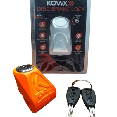 Kovix KN1 Heavy-Duty Motorcycle Disc Brake Lock – Compact Alloy Steel Anti-Theft Lock