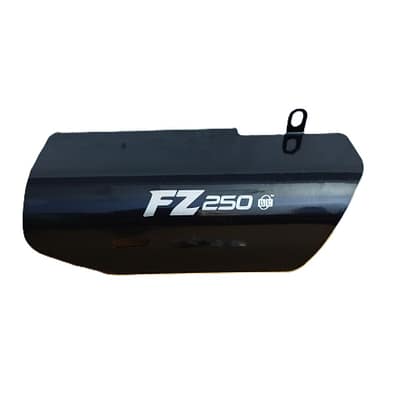 Yamaha FZ-250 Premium Black Silencer Guard and Padani Set