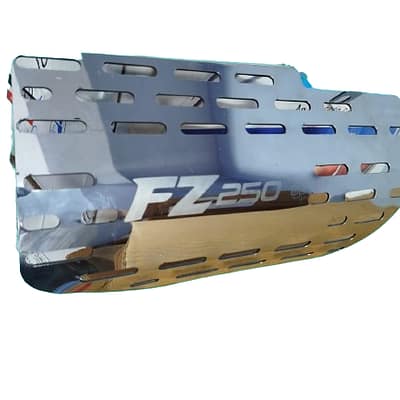 Yamaha FZ-250 Heavy Quality SS Silencer Guard & Padani