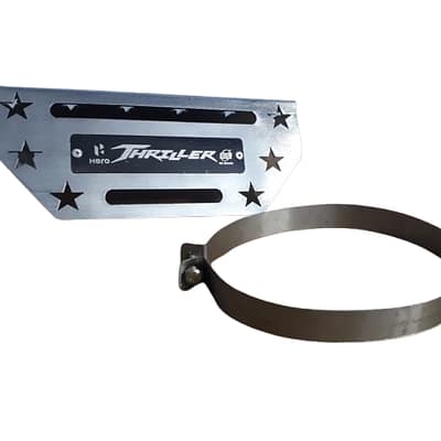 Hero Thriller 160 CNC SS Silencer Guard Padani Tara Khacha