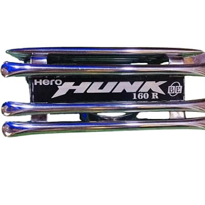 Hero Hunk 160R stainless steel SS Paip Khacha silencer guard, rust-proof heavy-duty exhaust protection accessory