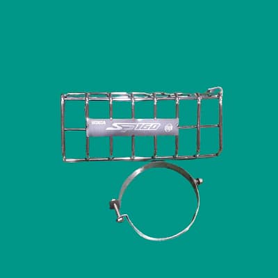 Honda SP 160 Stainless Steel Rod Khacha – Premium Silencer and Body Guard
