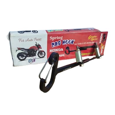Honda X Blade motorcycle premium CNC spring bag hook made of durable stainless steel.