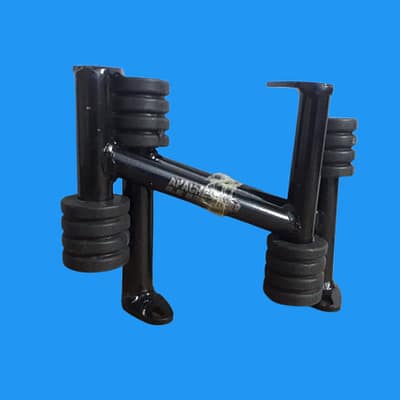 TVS Apache RTR 160 Premium Stainless Steel Nagin Bumper – Heavy-Duty Motorcycle Safety Guard