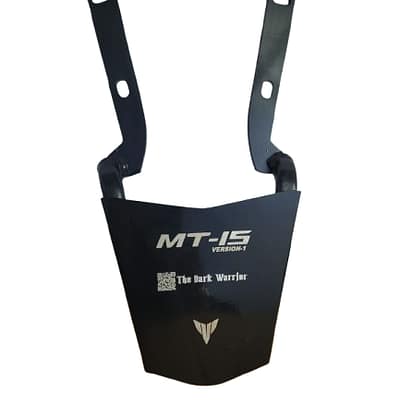 Premium Yamaha MT15 Black Metal Back Carrier