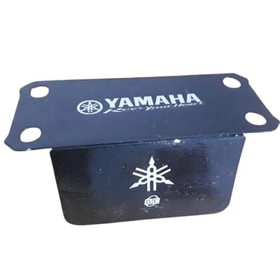 Universal black handle holder cover for Yamaha motorcycles