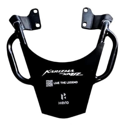 Hero Karizma XMR 210 heavy-duty black color metal handle back carrier