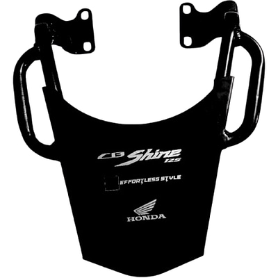 Honda Dream110 / Shine SP / CB Shine 125 premium black COLOR metal handle back carrier luggage rack.