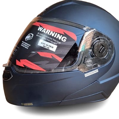 Steelbird Air SBA-7 Armanda Blue modular full face helmet with stylish blue finish and flip-up design